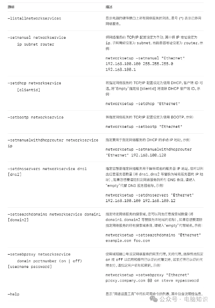 解锁macOS网络管理新境界：深入了解networksetup命令的无限可能！